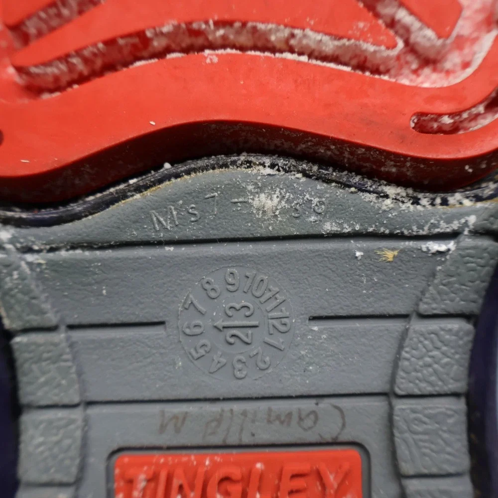 Tingley Flite Unisex M7 W9 Rain Boots Blue Waterproof Utility Slip Resistant